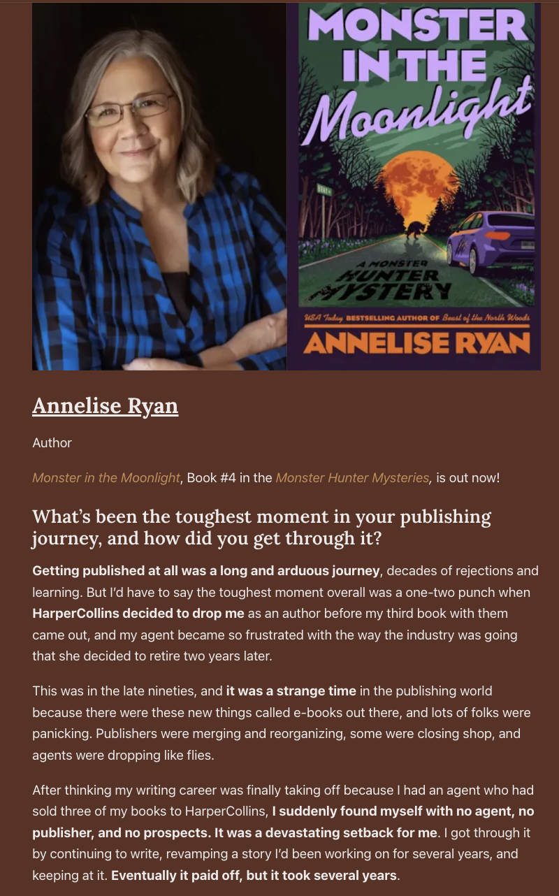 Chapter Break newsletter preview